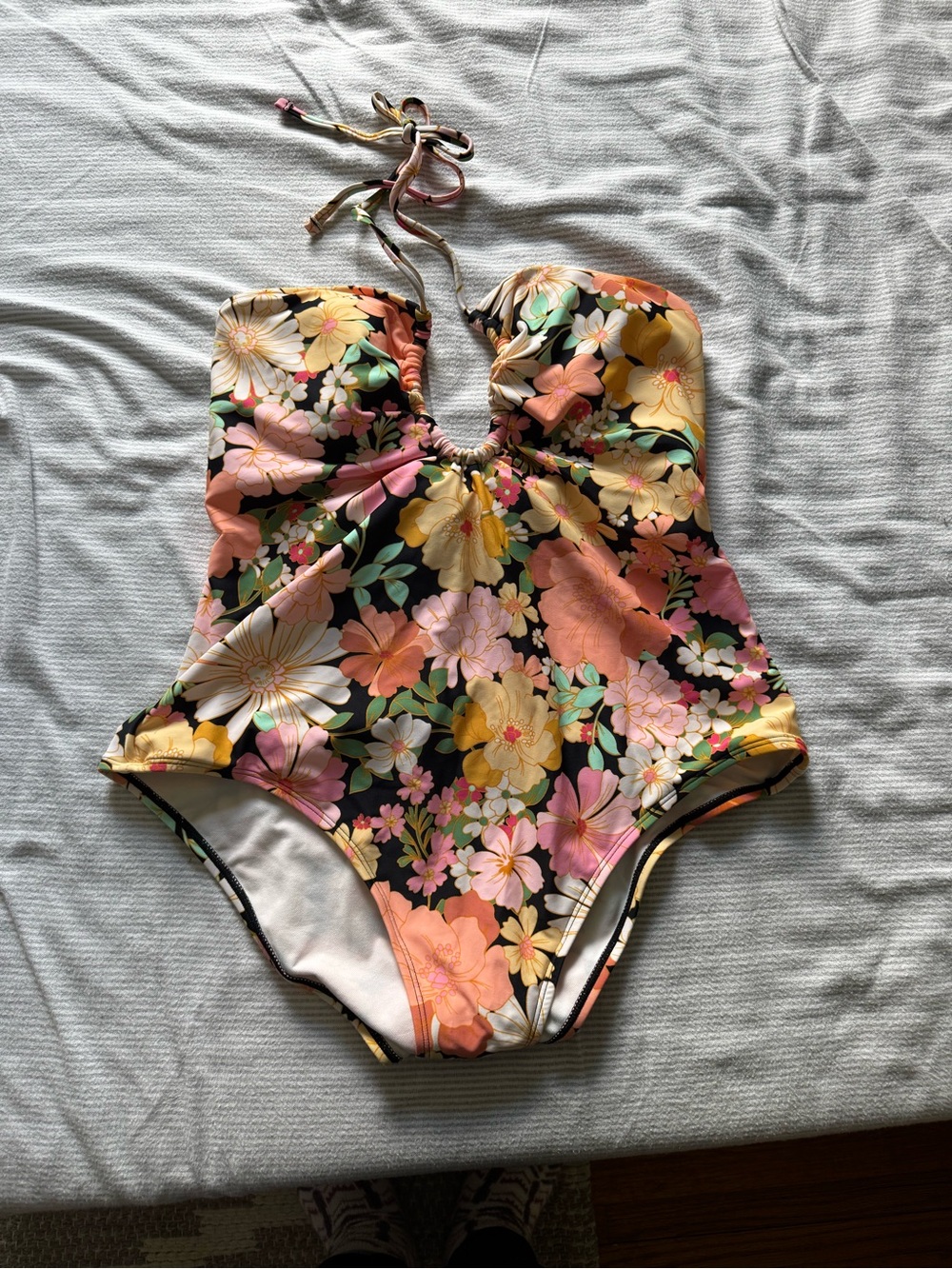 Floral One-Piece women’s Swimsuit Shade and Shore L